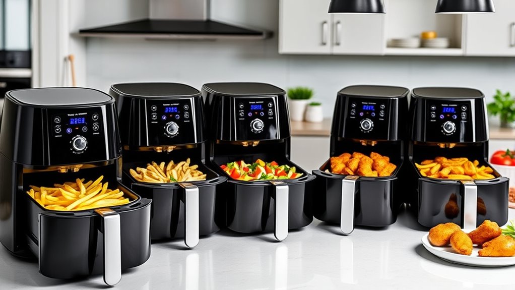 top large family air fryers