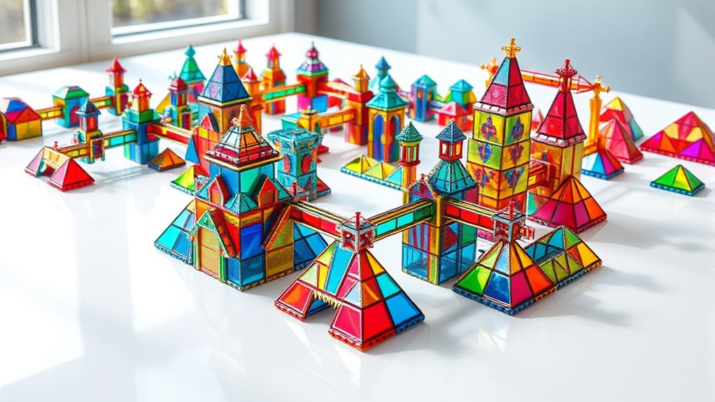 top magnetic tile building sets