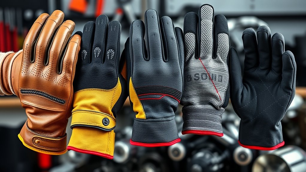 top mechanic work gloves