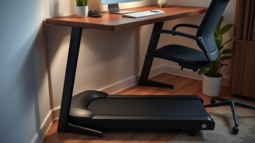 top office under desk treadmills