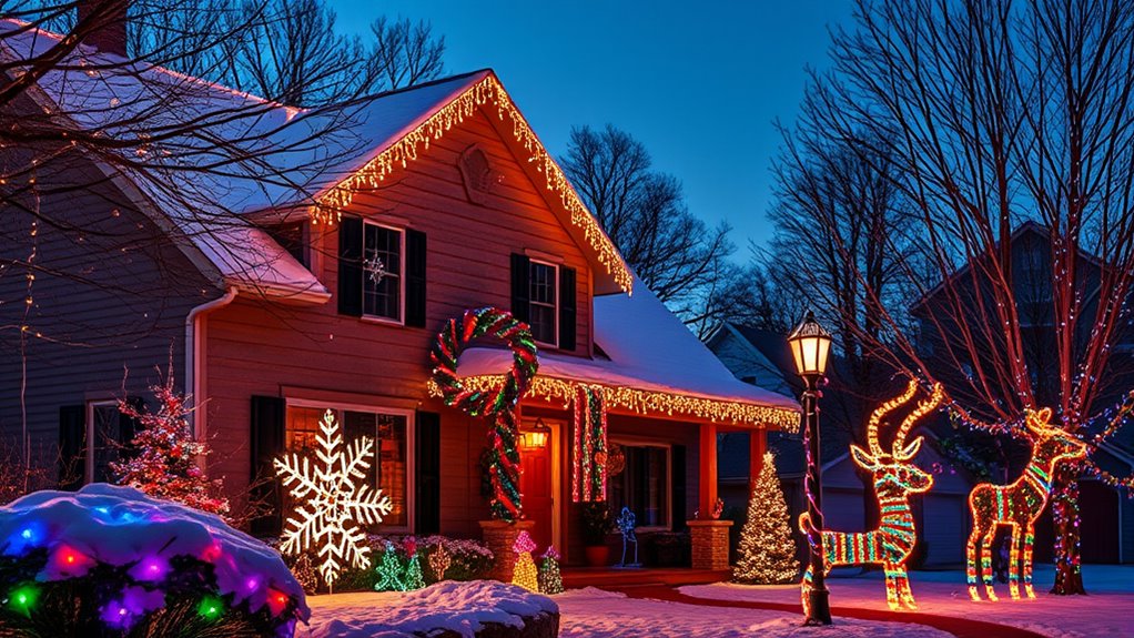 top outdoor holiday lighting options