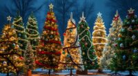 top pre lit holiday trees