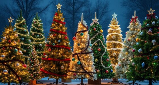 top pre lit holiday trees