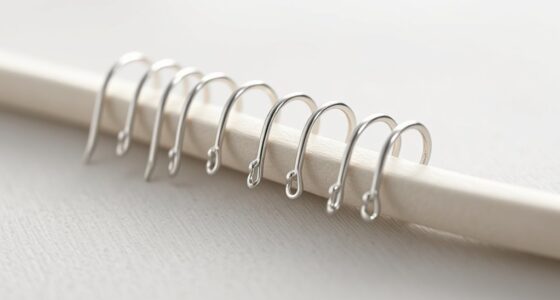 top silver hypoallergenic hooks