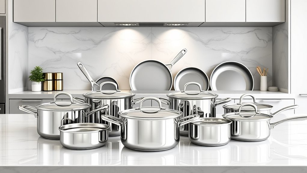 top stainless steel cookware sets