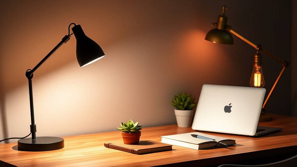 top stylish workspace lighting