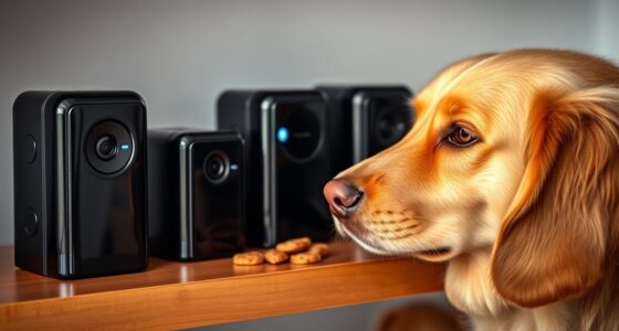 top treat dispensing pet cameras