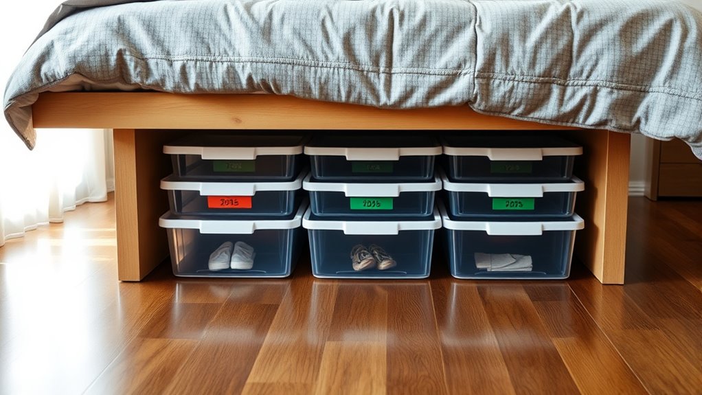 top under bed storage options
