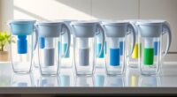 top water filter pitchers