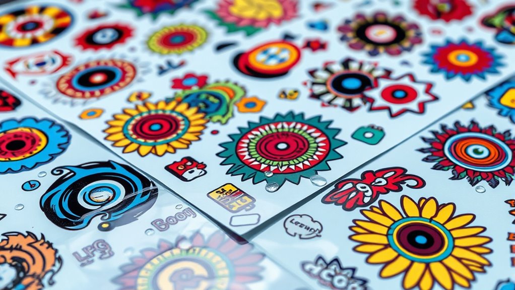 top waterproof sticker papers