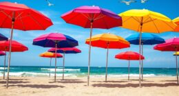 top windproof beach umbrellas