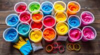 vibrant tie dye kit selection