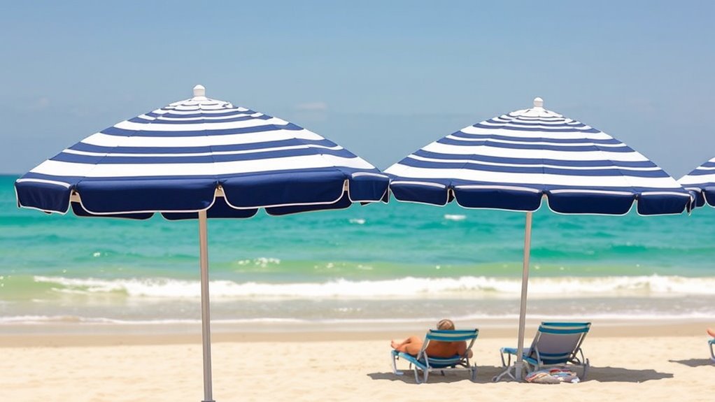 wind resistant stable adjustable umbrella