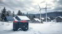 winter generator backup options