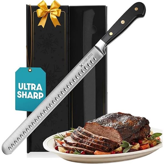 12 Brisket Slicing Knife with German Steel