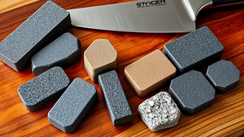 choosing suitable sharpening stones