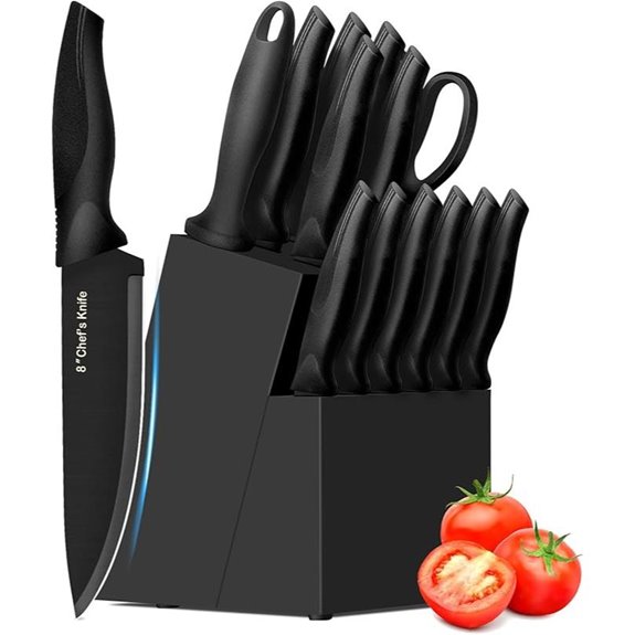 XANAPON 14-Piece German Steel Knife Set
