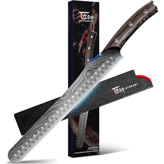 Brisket Slicing Knife 12-Inch Japanese Style Meat Slicer
