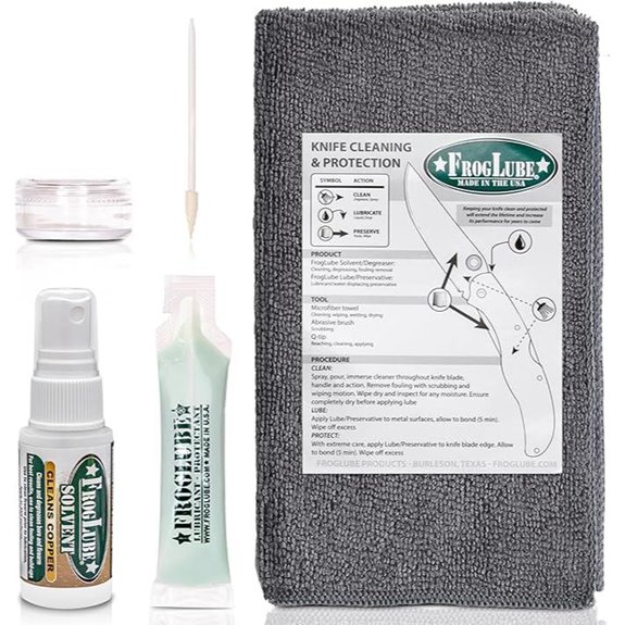 FrogLube Knife Cleaning Kit with Lubricant