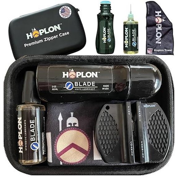 HOPLON Blade Knife Care Kit with Sharpeners