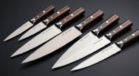 luxury chef knife selection