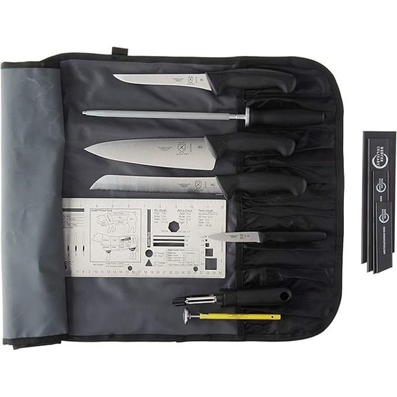 Mercer 13-Piece Millennia Culinary School Kit Black