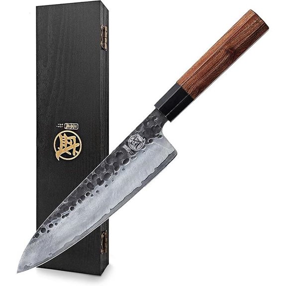 MITSUMOTO SAKARI 8 Gyuto Chef Knife with Wood Box