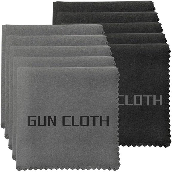 10-Pack Microfiber Gun Cleaning Cloths