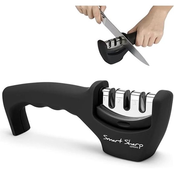 Lantana Smart Knife Sharpener - 3 Stage Ergonomic