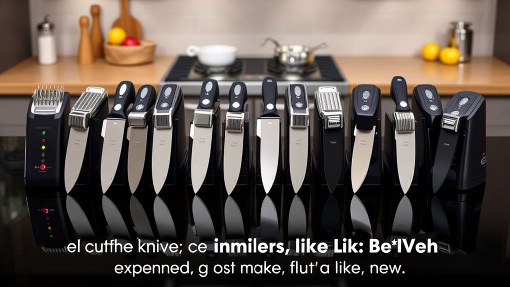 top electric knife sharpeners