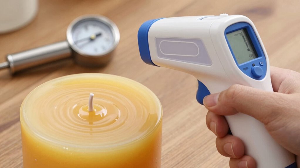 accurate wax temperature monitoring