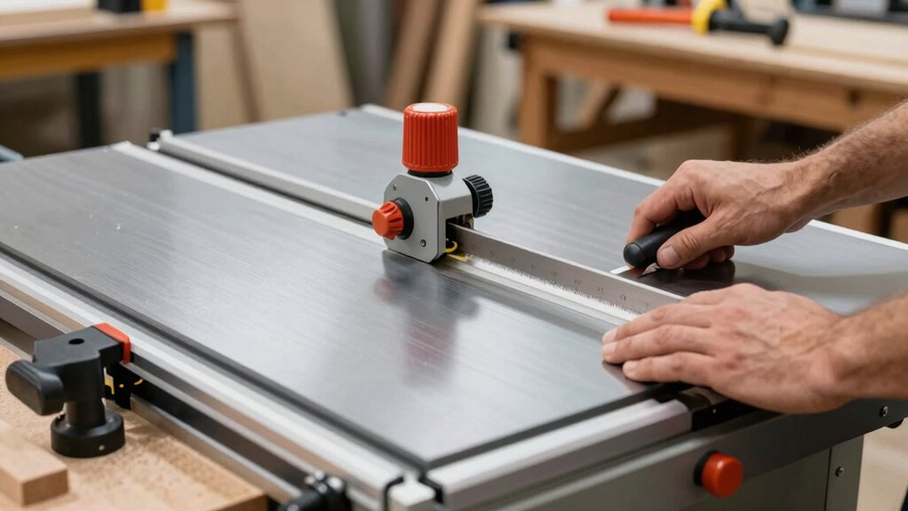 adjust blade height safely