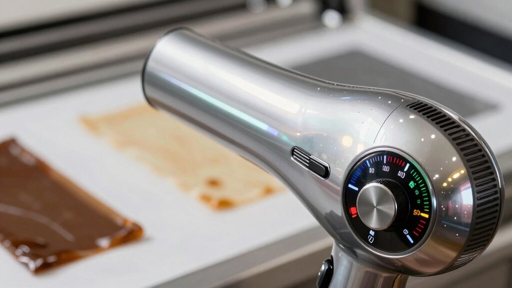 adjust dryer settings carefully