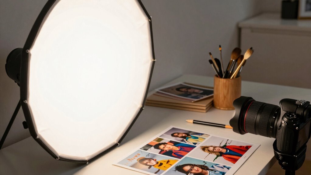 adjust lighting for better photos