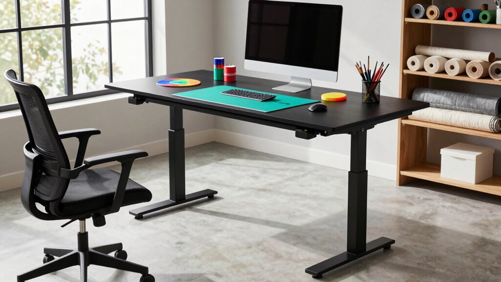 adjustable craft workspace features