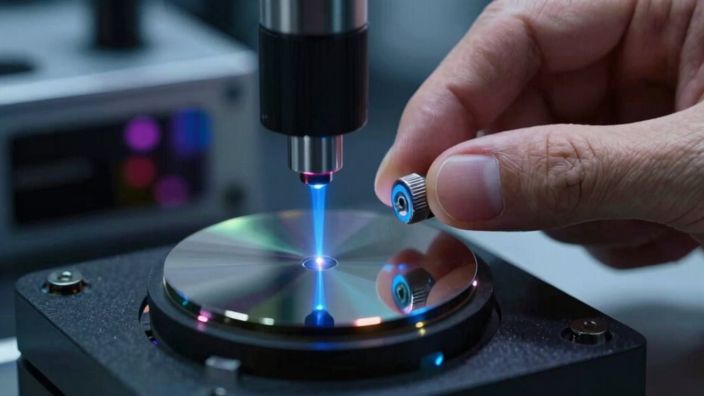 align mirrors for precision