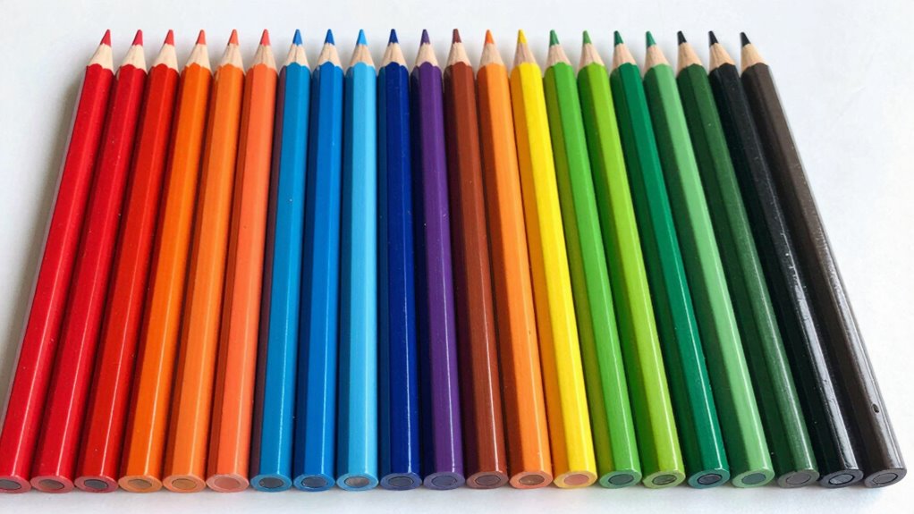 arrange colors systematically effectively