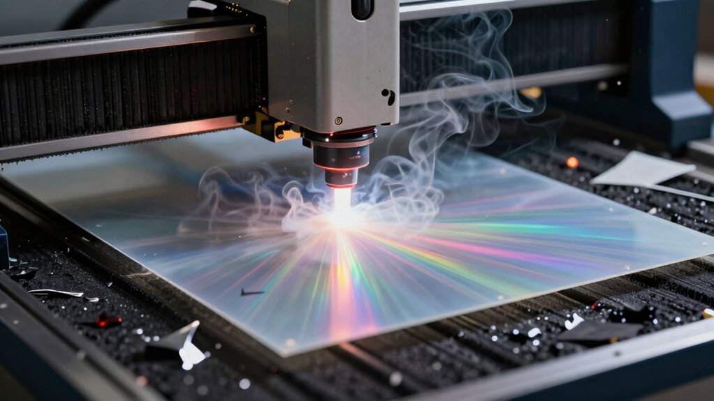 avoid pvc vinyl laser cutting