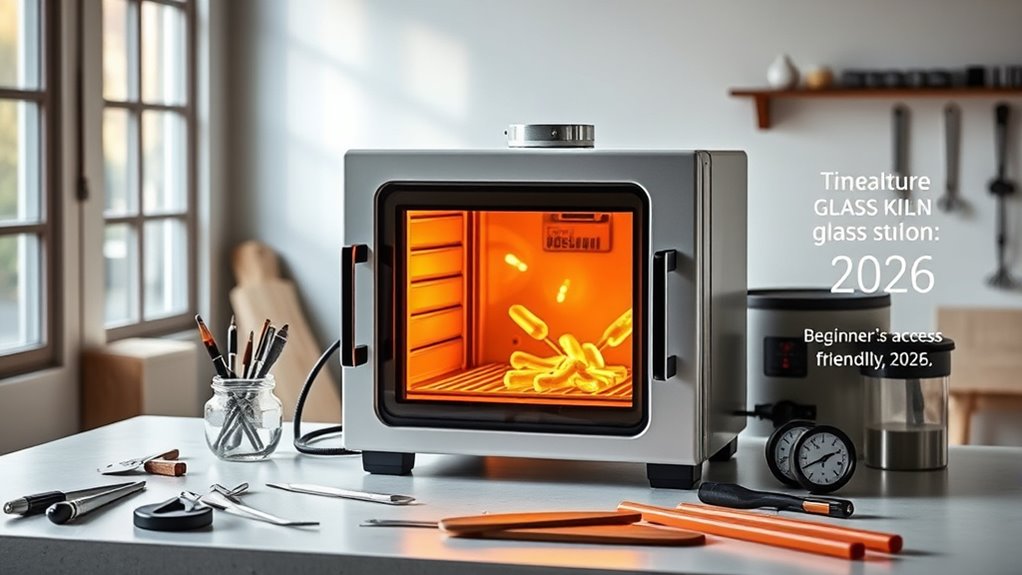 beginner friendly glass kiln selection