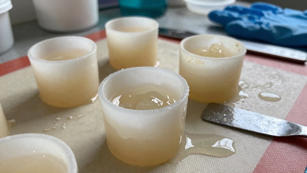 careful mixing and preparation