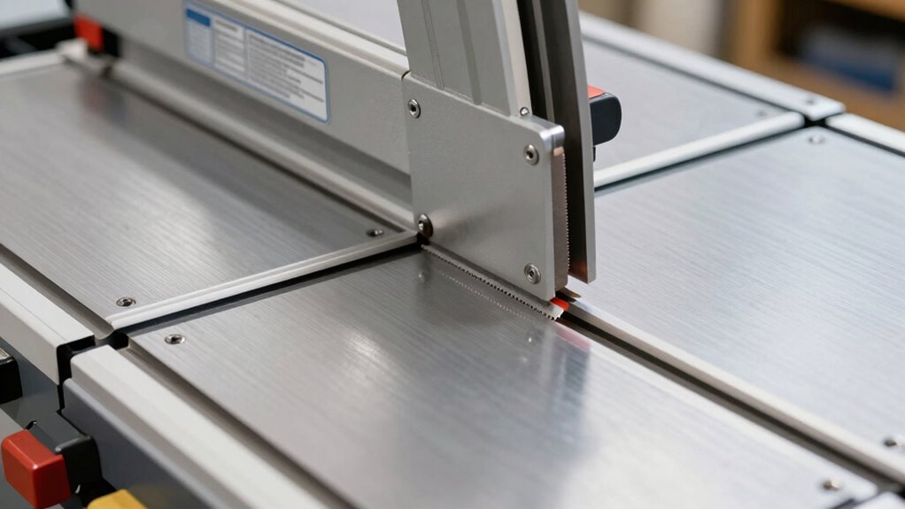 check blade guard alignment