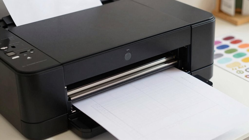 check printer and cutter alignment