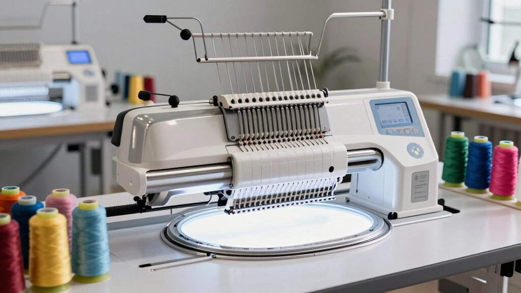 choosing large hoop embroidery