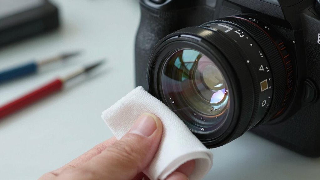 clean lenses maximize laser performance