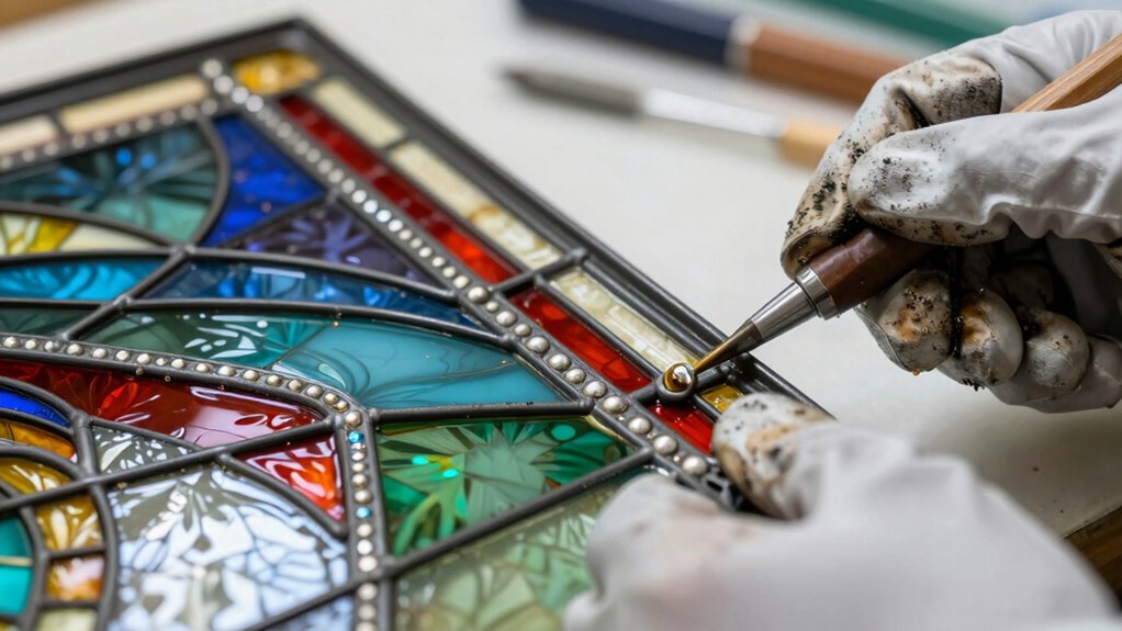 clean polish patina finish