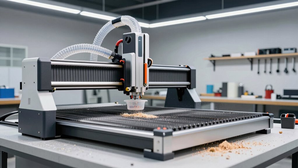 cnc dust collection considerations