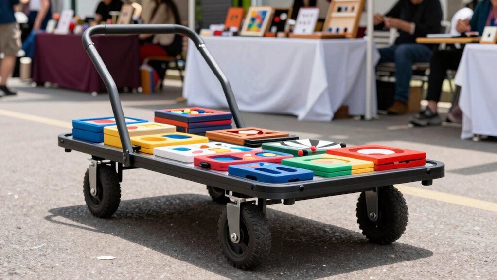 craft show dolly selection tips