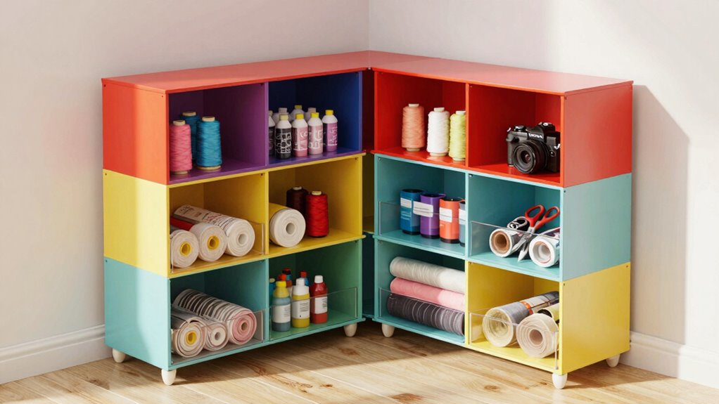 craft supplies storage considerations