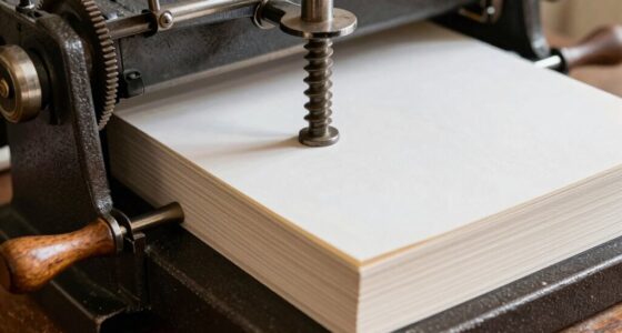 crisp warp free book spines