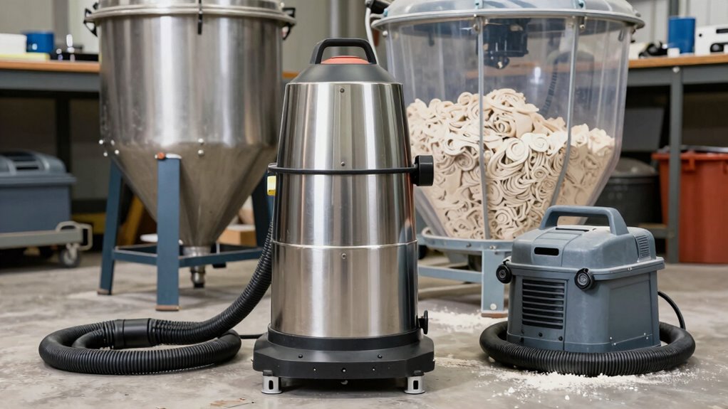 dust collection system differences